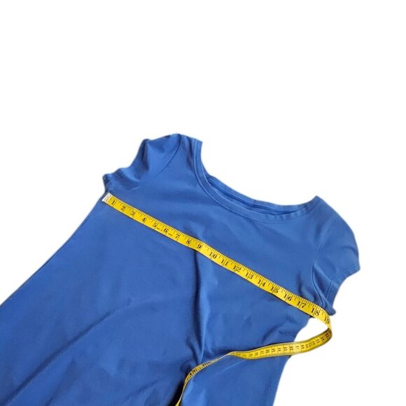 Eileen Fisher Womens Short Sleeve T-Shirt Dress, Basic, Casual, Size M - Picture 4 of 8